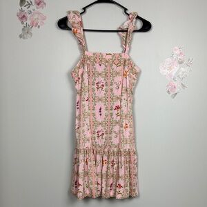Aguabendita for Target Pink Floral Mini Dress - XS